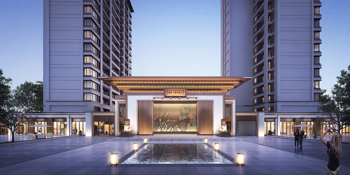 淮陽(yáng)建業(yè)濱河院子（南院）建筑幕墻外裝飾工程